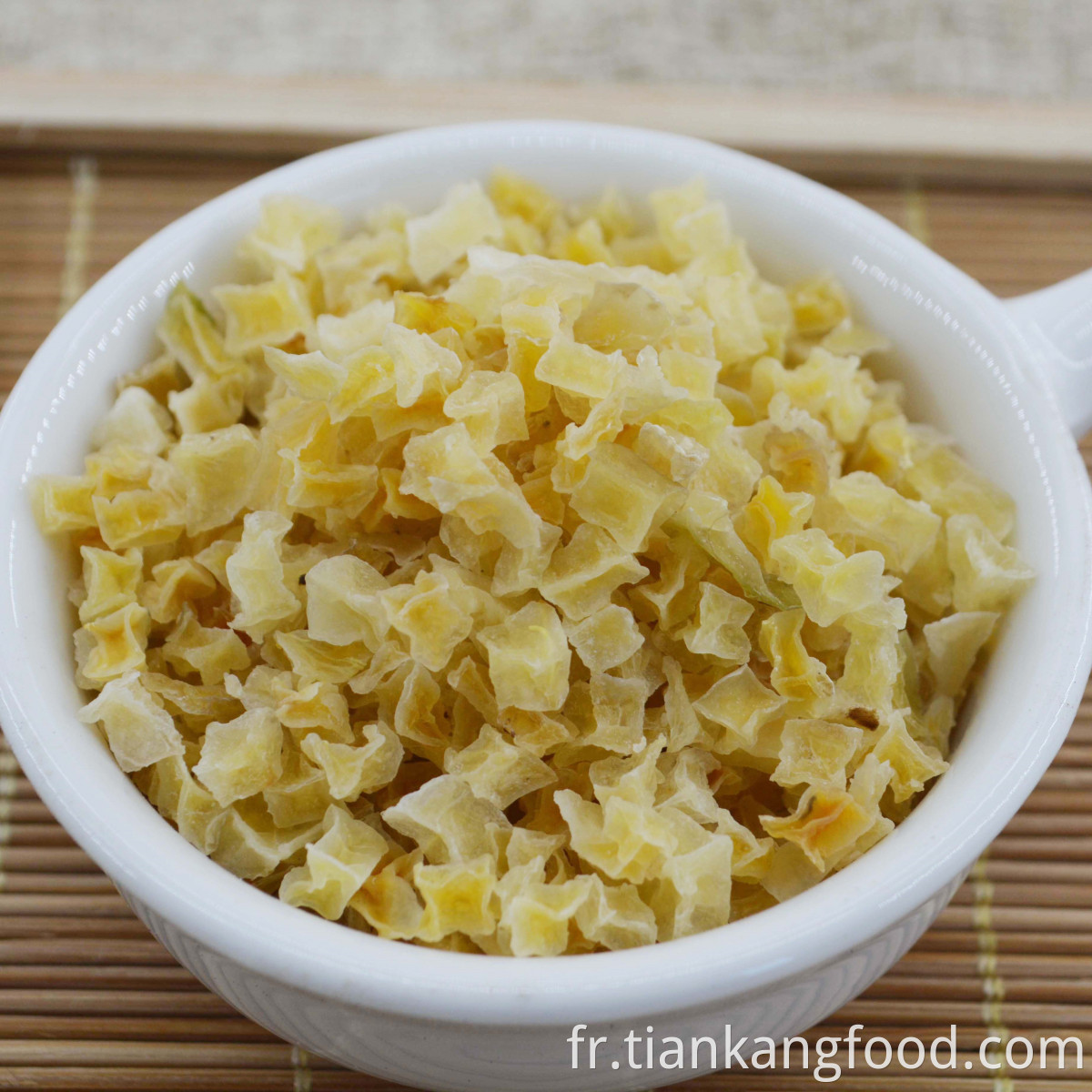 dehydrated white potato cubes